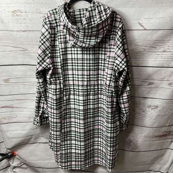 Nwot Torrid Flannel Hooded Anorak - Picture 6 of 8